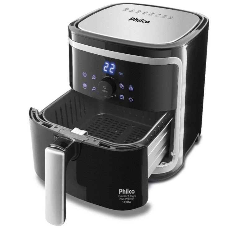Fritadeira Air Fry Gourmet Black Plus Pfr16p Philco - 220v