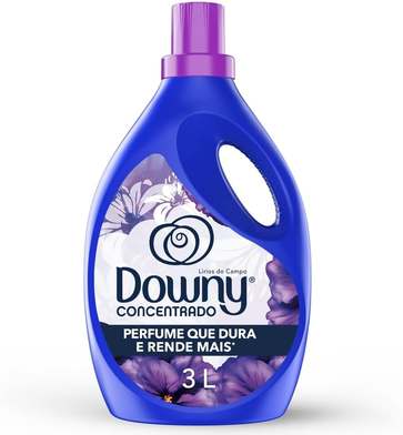 Downy Amaciante Concentrado Brisa Intenso Com Perfume Mais Intenso Que Dura Por Mais Tempo E Proteção Contra Maus Odores 3L