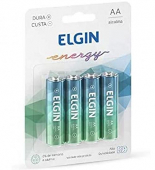 3 Pacotes de Kit Pilhas Alcalinas com 4X AA – Elgin