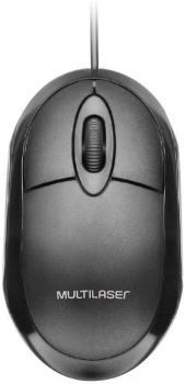 Mouse com Fio USB Classic Box Óptico Preto Multilaser – MO300
