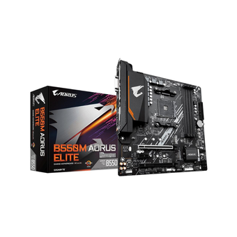 Placa-Mãe Gigabyte B550M Aorus Elite, AMD AM4, Micro ATX, DDR4
