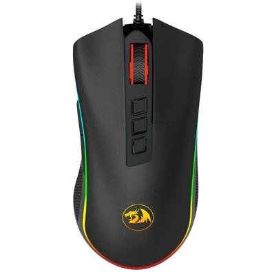 Mouse Gamer Redragon Cobra, Chroma RGB, 12400 DPI, 8 Botões, Preto - M711