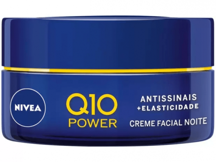 Creme Antissinais Facial Noturno Nivea Q10 Power – 50g