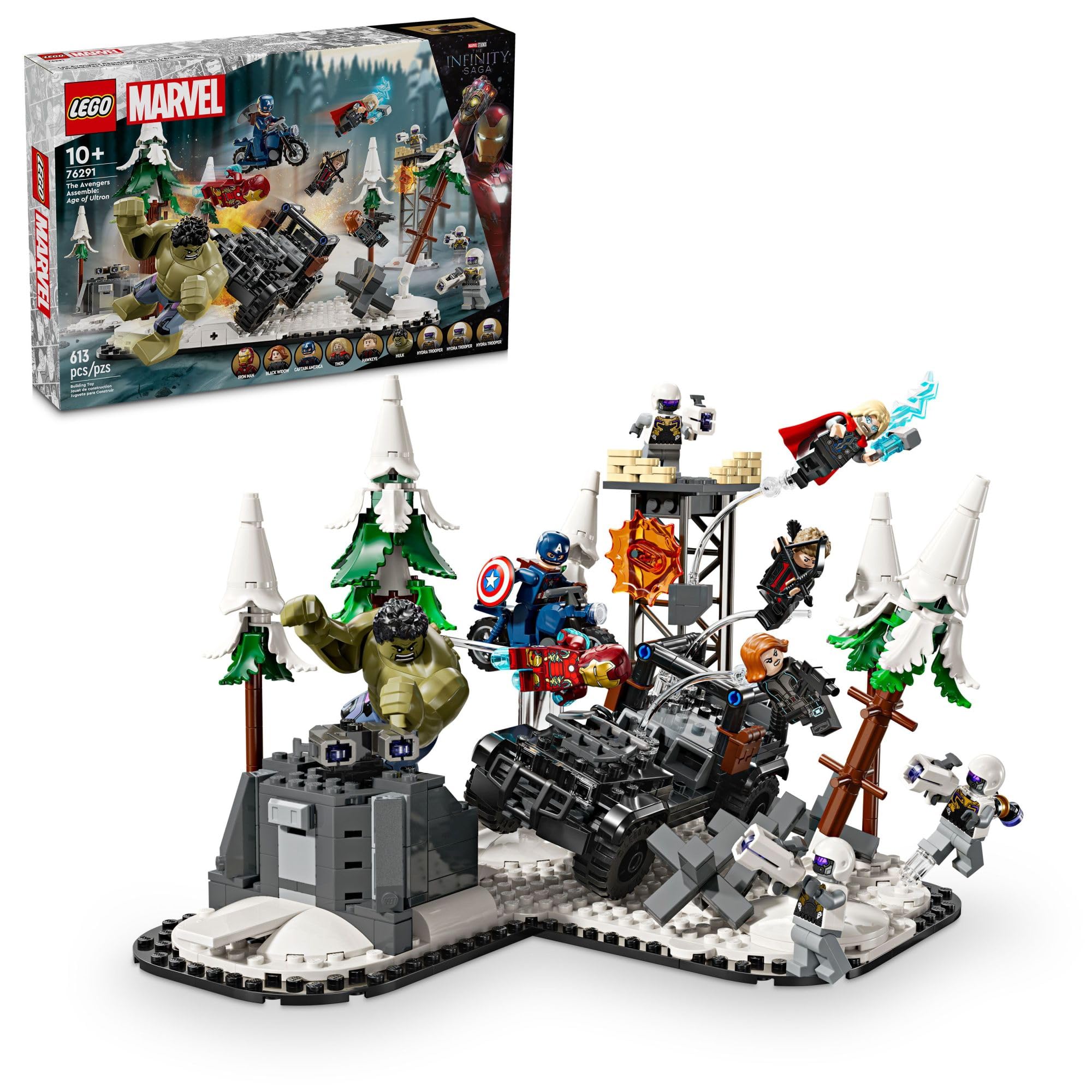 LEGO Super Heroes Marvel Vingadores Unidos: Era De Ultron 76291