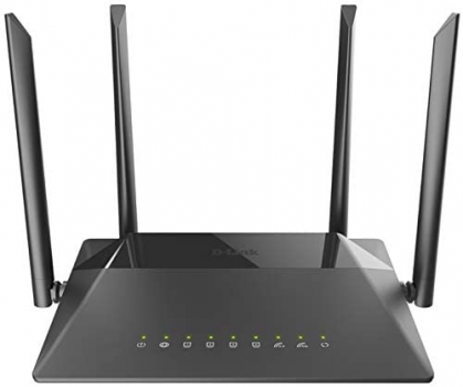 Roteador Wireless Ac 1200Mbps Wan/Lan Gigabit-Ethernet 802.11Ac com 4 Antenas Externas 5Dbi