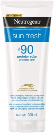 Neutrogena Sun Fresh Protetor Solar Corporal Fps 90, 200ml