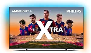 Smart TV 75" Mini LED 4K 120 Hz Philips THE XTRA 75PML9118/78, Google TV, Ambilight, P5, DTS Play-Fi, Freesync, Dolby Vision Atmos, 40 WRMS