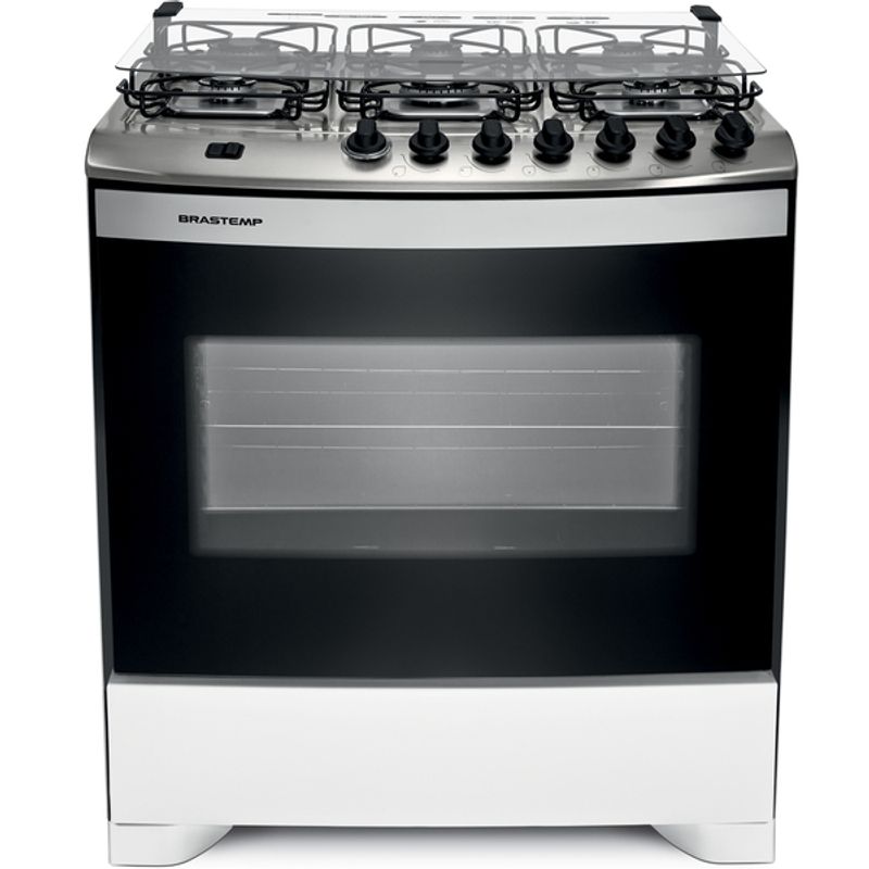 Fogão Brastemp 6 Bocas Bfs6n Branco - Bivolt