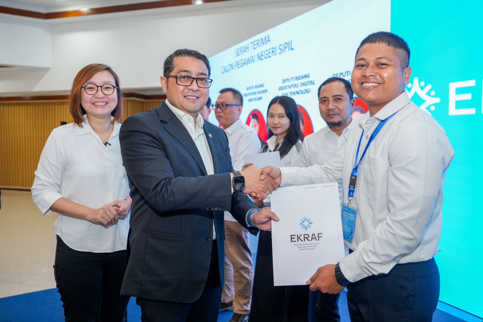 Beri Pembekalan CPNS Muda, Menteri Ekraf Ingatkan Kolaborasi Kunci Hadapi Dinamika Zaman