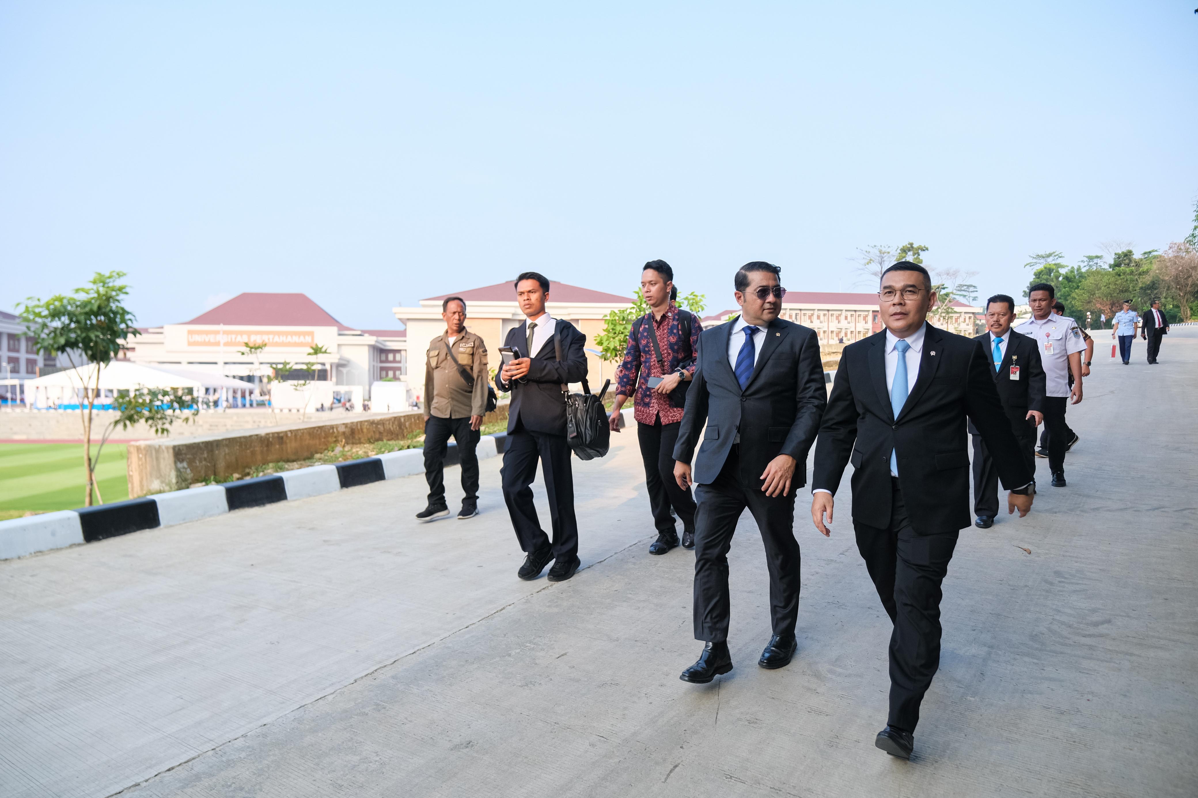 Menteri Ekraf Hadiri Peresmian Kampus Unhan, Tegaskan Komitmen Cetak Talenta Muda