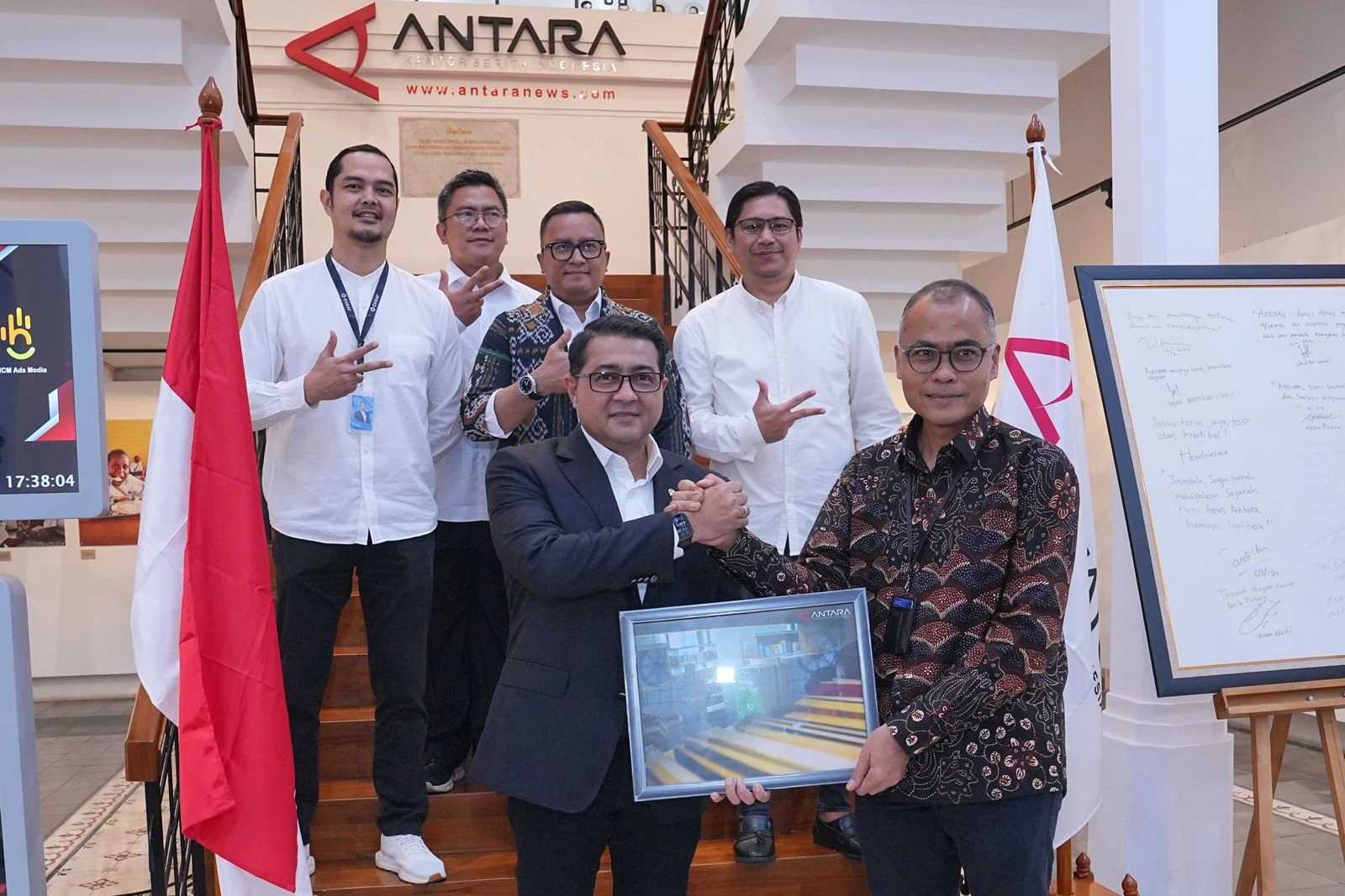 Menteri Ekraf Dorong Sinergi dengan LKBN Antara untuk Perkuat Ekosistem Ekonomi Kreatif Nasional