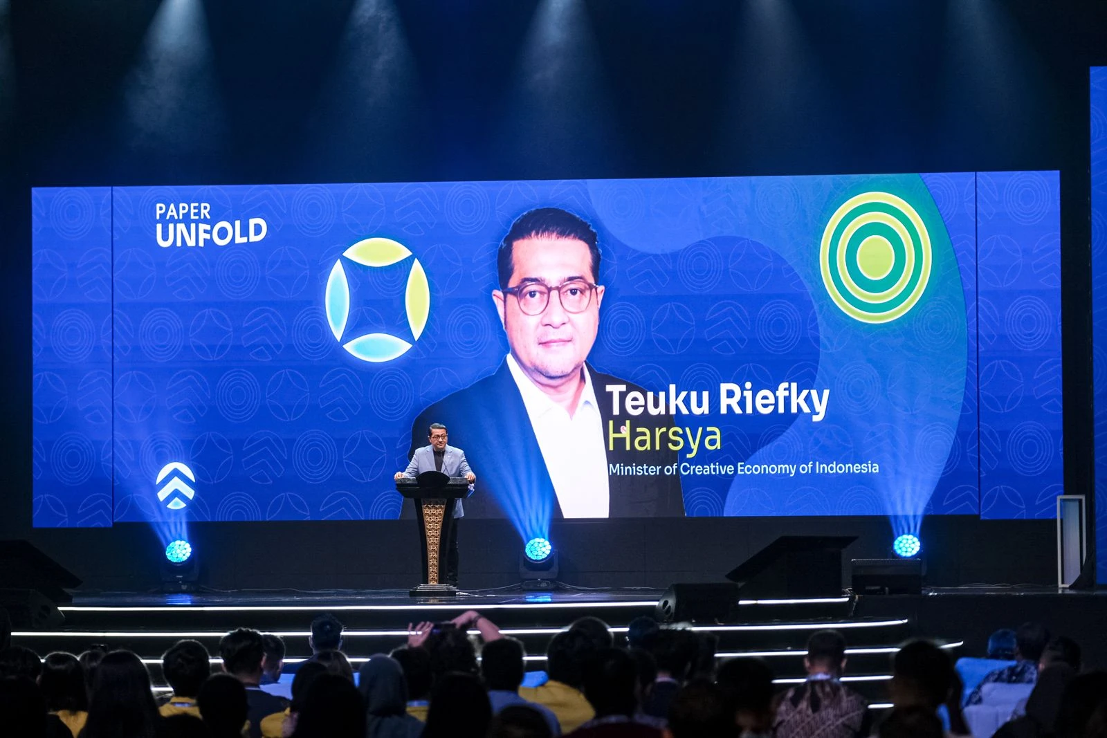 Menteri Ekraf Apresiasi Paper Unfold 2025 Jadi Ruang Dialog Jawab Tantangan Transformasi Digital