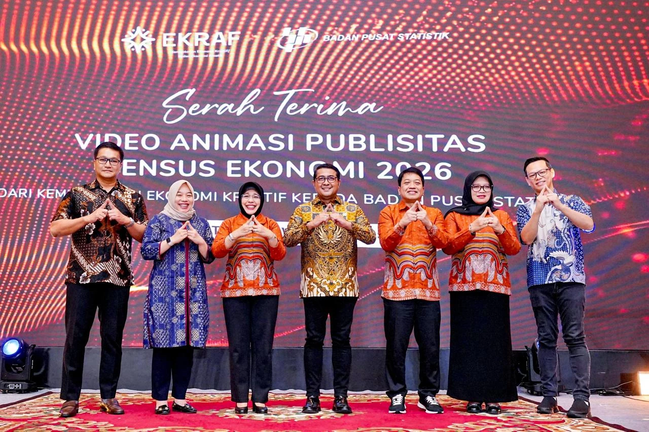 Kolaborasi Kemenekraf dan BPS, berdayakan Animator lokal di Sensus Ekonomi 2026