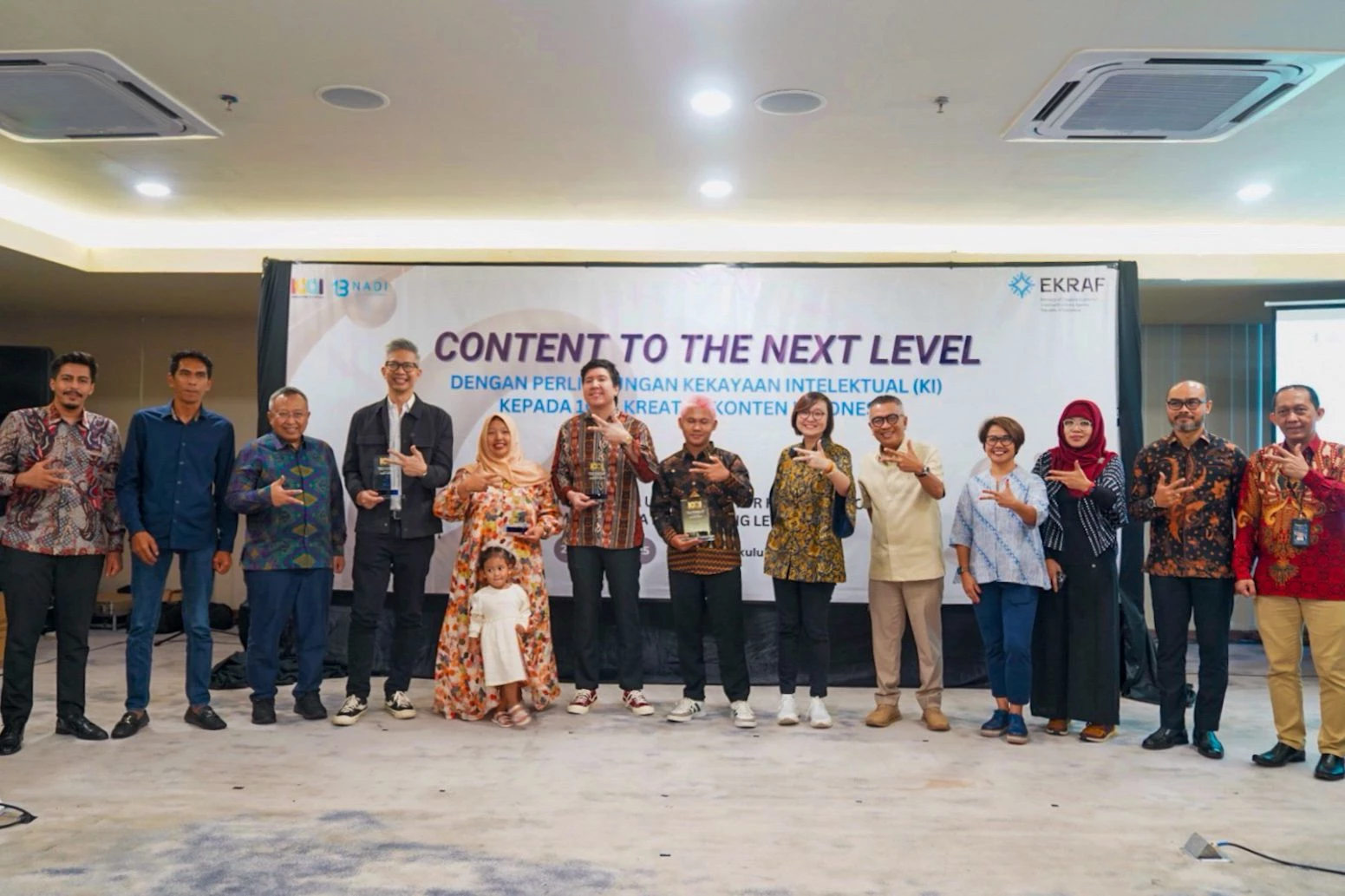 Commitment to Protect Intellectual Property, Ministry of Creative Economy Launches 'Content to The Next Level' Program