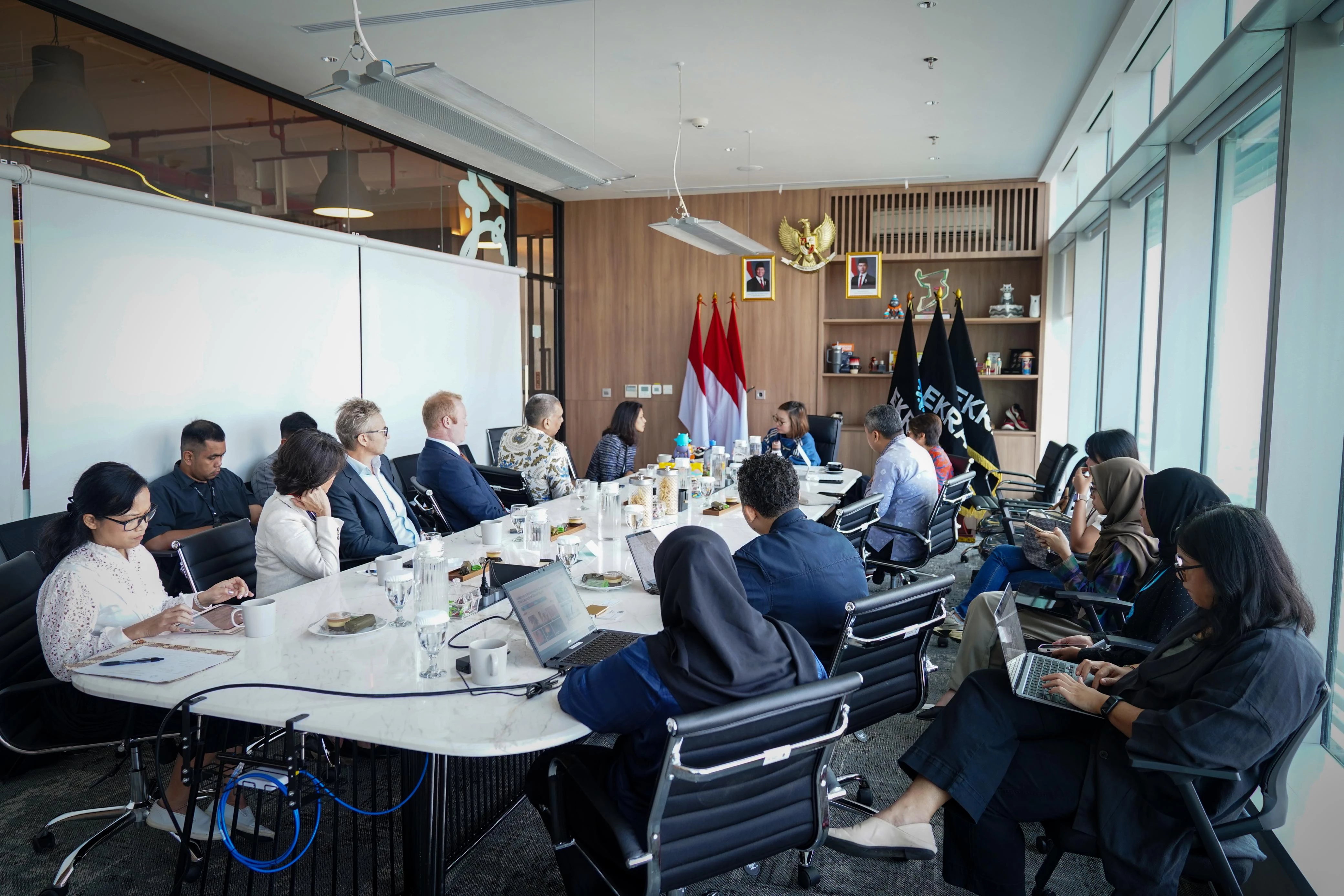 Ministry of Creative Economy Explores Strategic Collaboration on Film Industry and Copyright Development