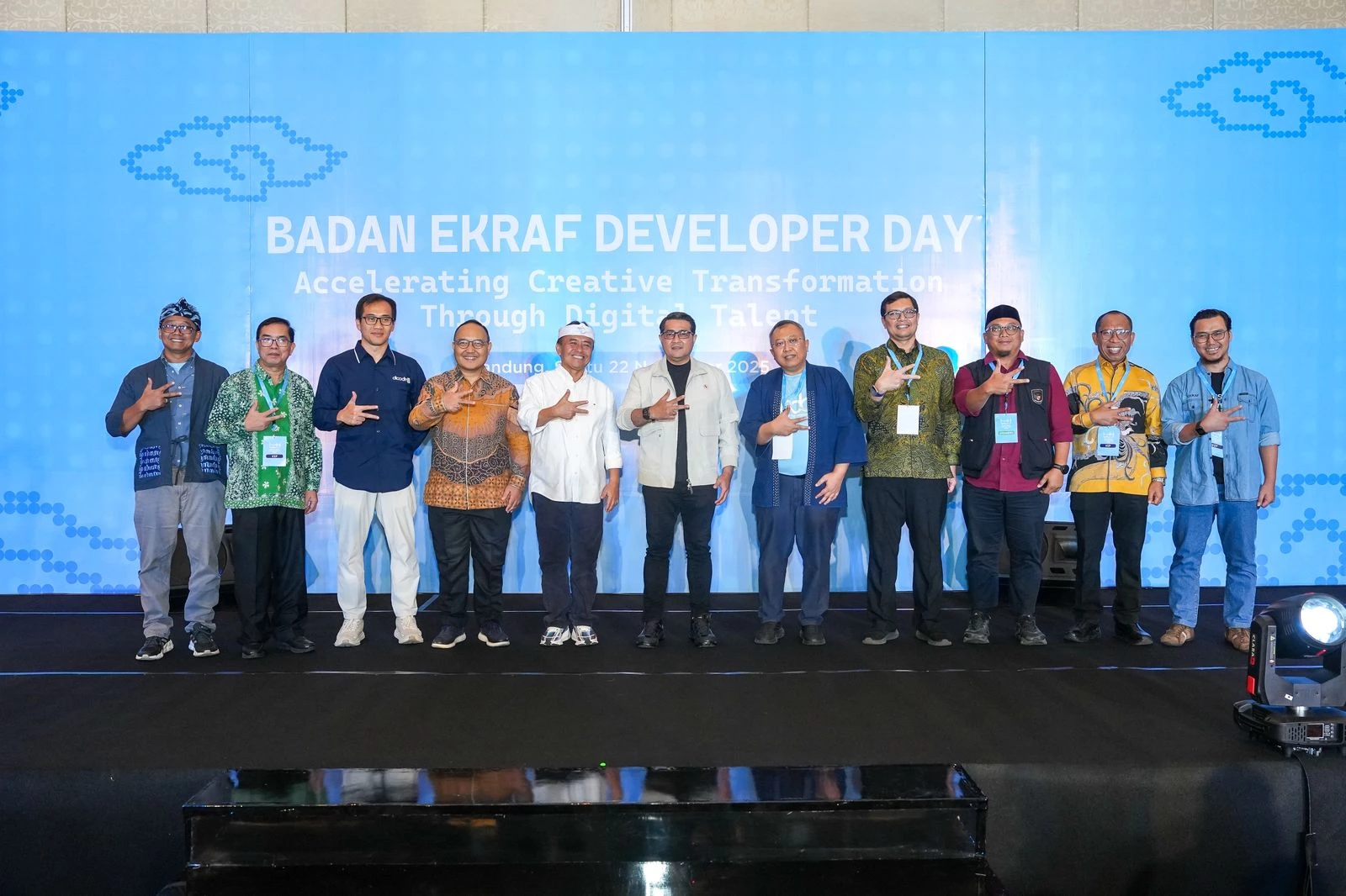 Hadiri BDD 2025, Menteri Ekraf: Kreativitas Digital Jadi Masa Depan Ekraf Indonesia