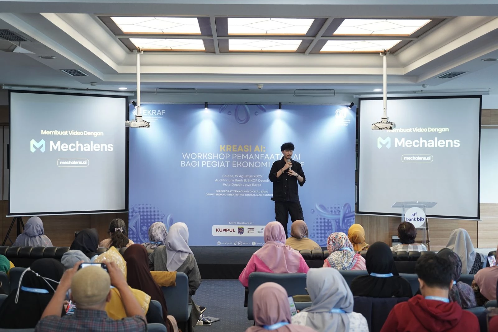Ministry of Creative Economy Encourages Depok Creative MSMEs to Master AI through “KreasiAI” Workshop