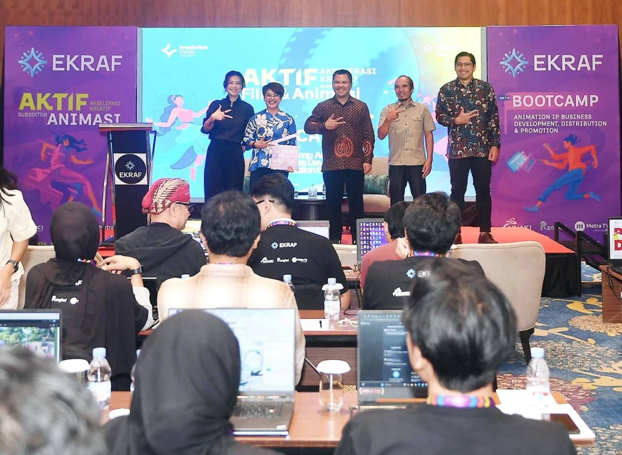 AKTIF 2025 Bootcamp: Ministry of Creative Economy Accelerates Young Filmmakers and Animators into Global Market