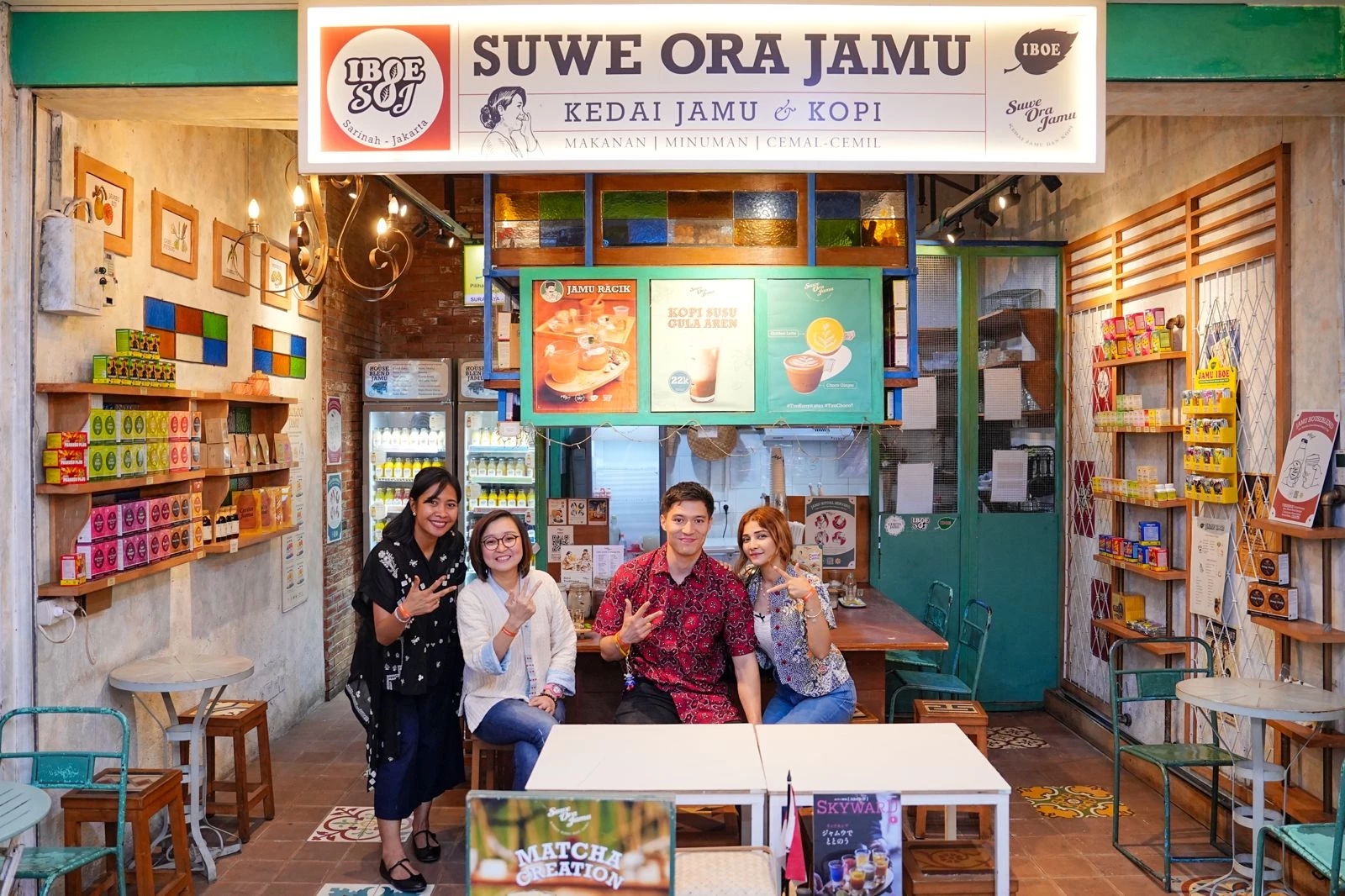 Yuji Beleza Explores Indonesian Jamu and Creative Products, Deputy Minister Highlights Global Promotion