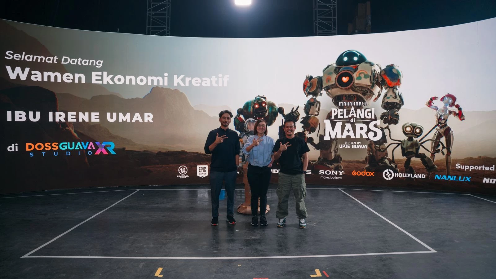   Deputy Minister of Creative Economy Reviews Behind-the-Scenes Production of Pelangi di Mars, Highlights Commercialization Potential