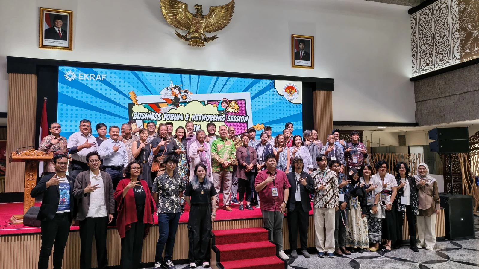 Minister of Creative Economy Encourages Creator Readiness to Enter the International IP Ecosystem at Singapore Comic Con
