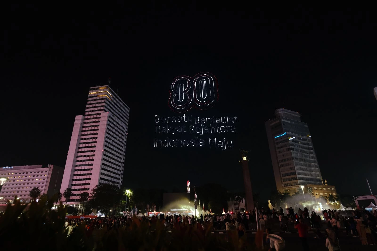 Jakarta’s Sky Lit by 1,400 Drones: Telling the Story of Independence Through Technology