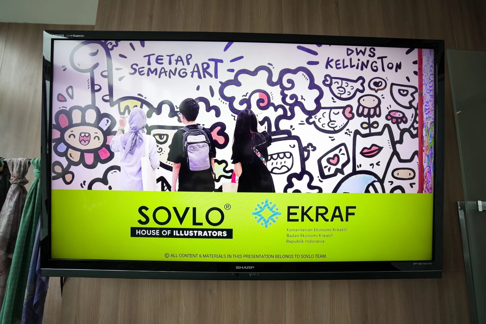 Kementerian Ekraf Apresiasi SOVLO, Jenama Fesyen yang Jadi Kanvas Ilustrator Lokal