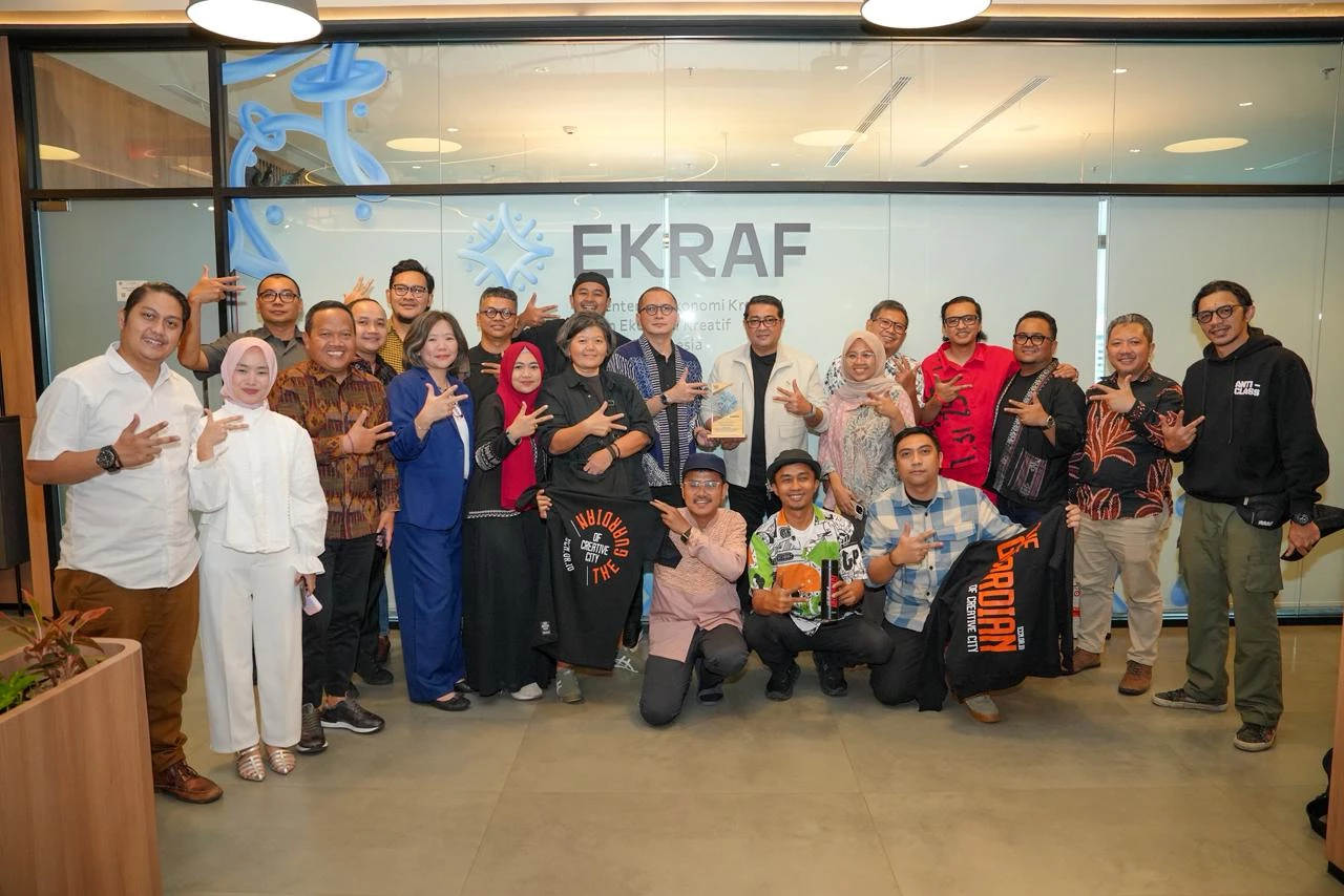 Ministry of Creative Economy Strengthens Collaboration with ICCN to Advance Regional Creative Economy Development