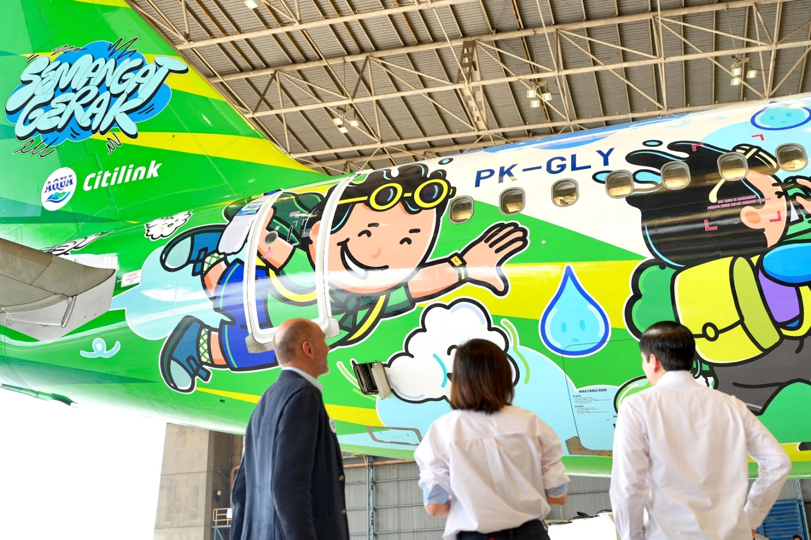 Kementerian Ekraf Dukung Kolaborasi IP Lokal lewat Livery Khusus Citilink X Danone
