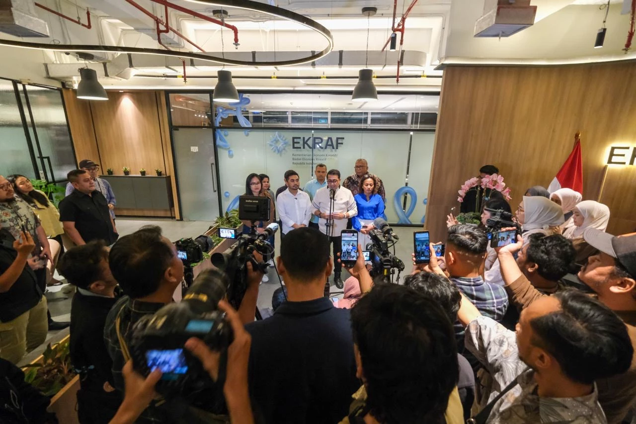 Menteri Ekraf Terima Kunjungan Amsal Sitepu, Perkuat Mitigasi dan Perlindungan Pegiat Kreatif