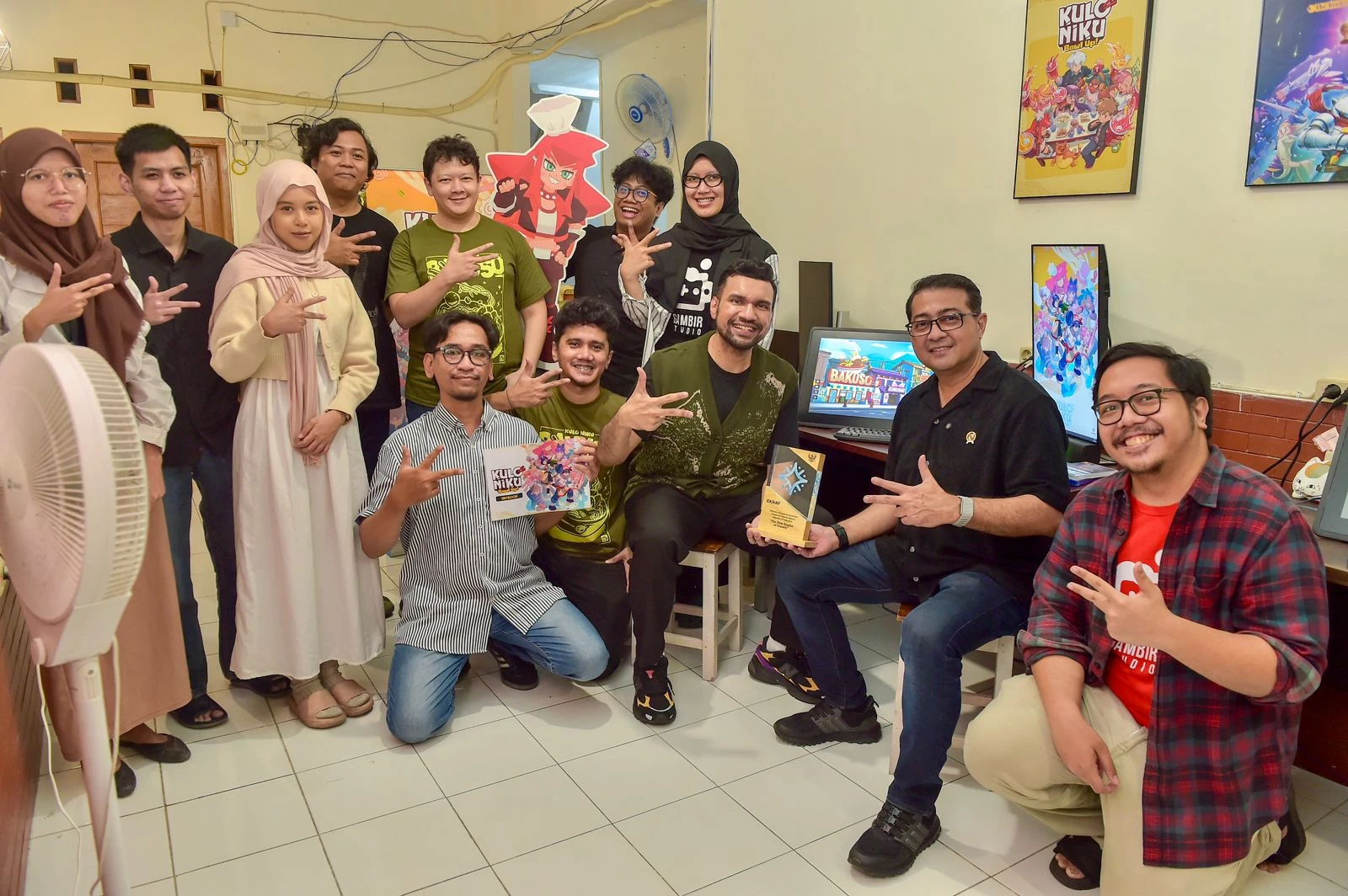 Minister of Creative Economy Explores KuloNiku, a Promising Local Game from Yogyakarta