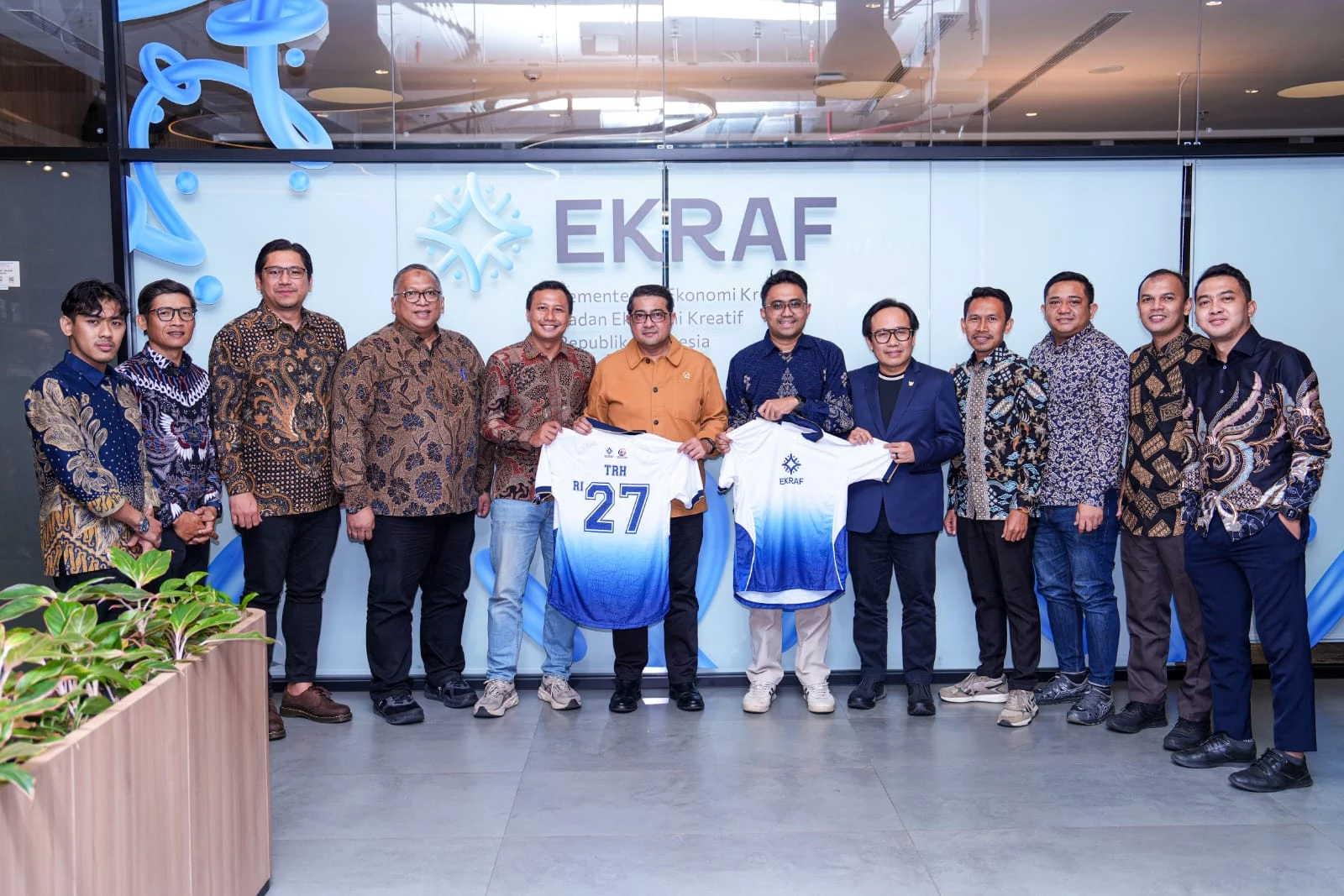 Ministry of Creative Economy and Pena Bangsa Foundation Discuss Youth Talent Development in the Regions