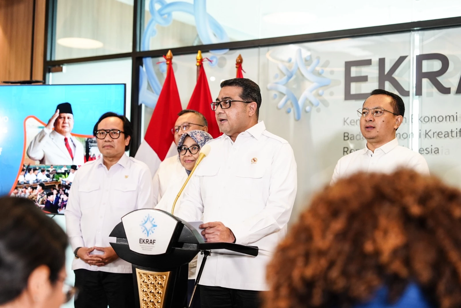 Menteri Ekraf: Rindekraf Langkah Konkret Presiden Prabowo Dukung Penguatan Ekonomi Kreatif Nasional