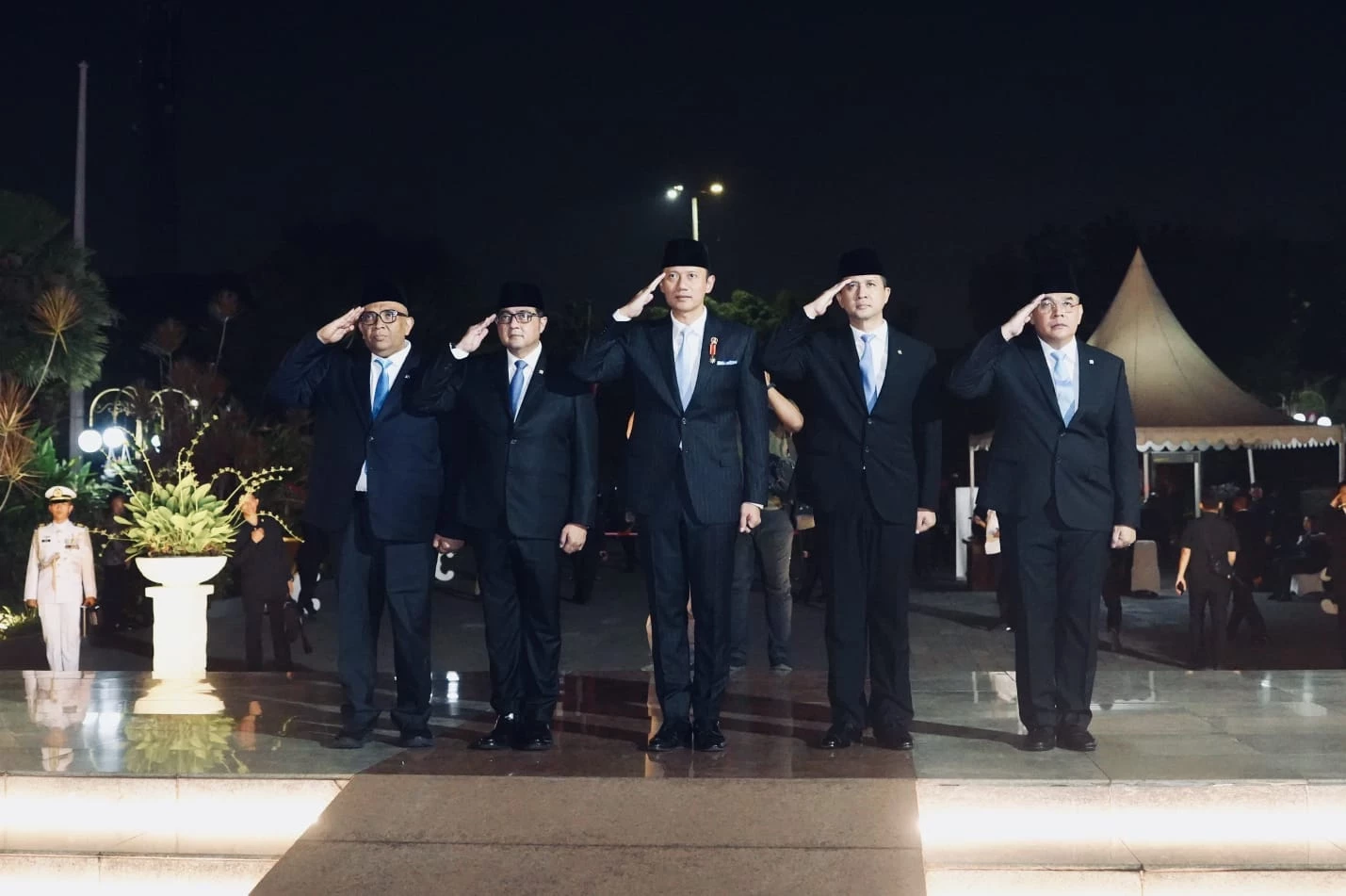 President Prabowo Leads National Pilgrimage and Solemn Reflection for the 81st Anniversary of Indonesia’s Independence at Kalibata Heroes Cemetery