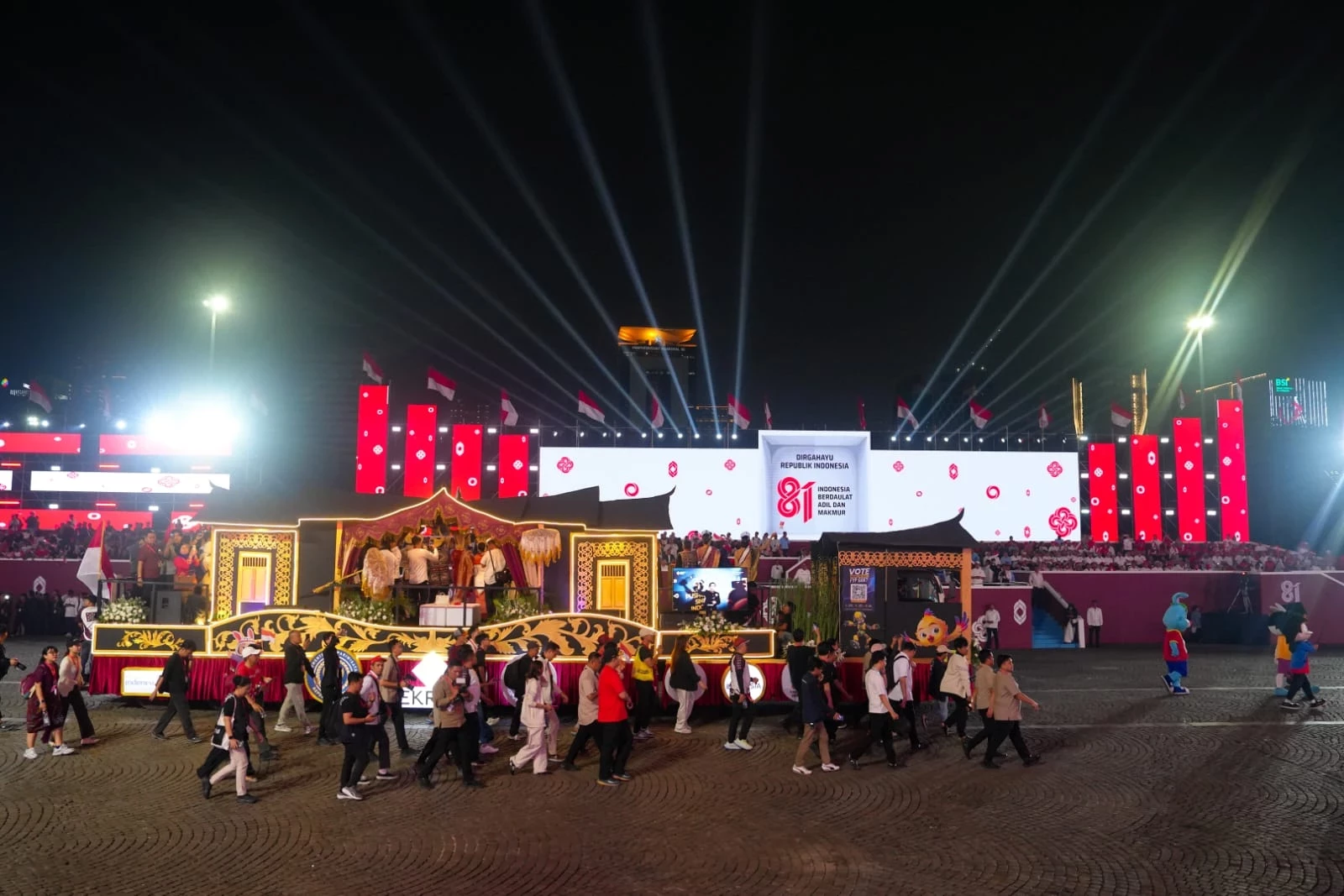 When Nusantara's Creative Works Come Together in the Merdeka Night Carnival
