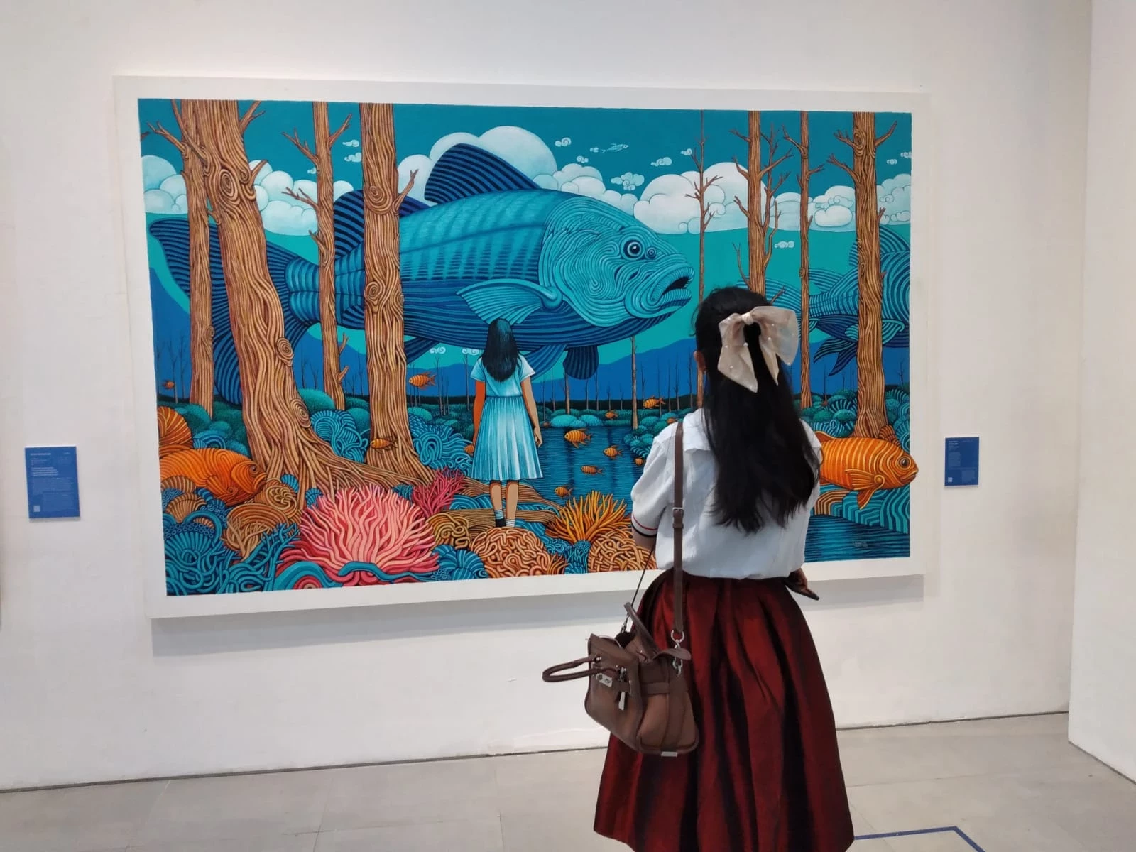 Minister of Creative Economy Applauds Art for Peace and a Better Future Exhibition in Raising Environmental Issues