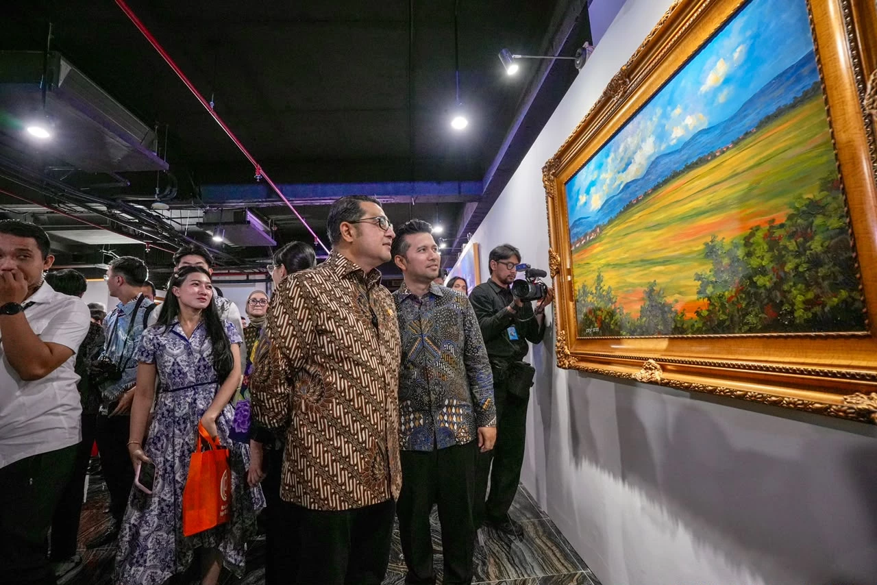 Kementerian Ekraf Dukung Pameran Tunggal Lukisan SBY Pacu Industri Seni Rupa