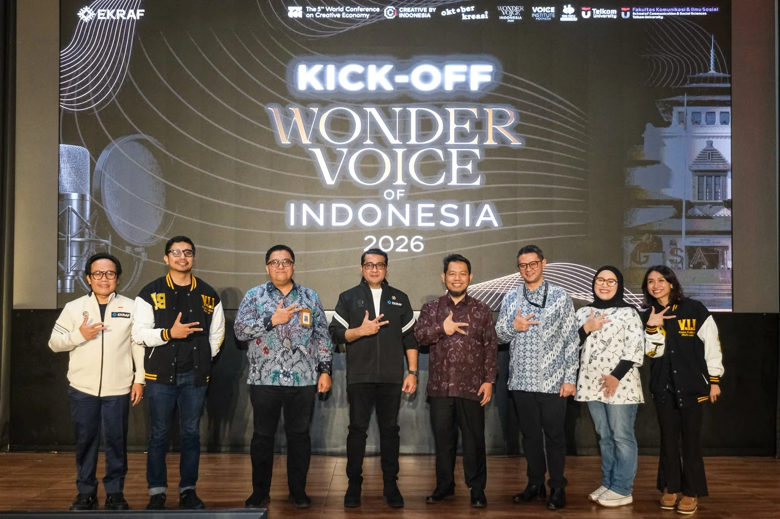 Buka WVI 2026, Menteri Ekraf Cari 'Nyawa' Baru untuk Hidupkan Karakter Audio Indonesia Tembus Pasar Global