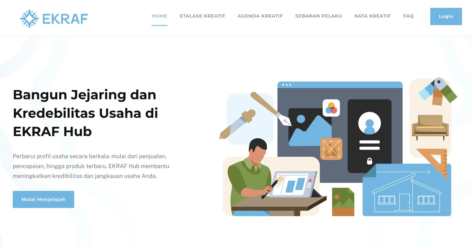 Ekraf Hub - Grow Together, Connect for impact