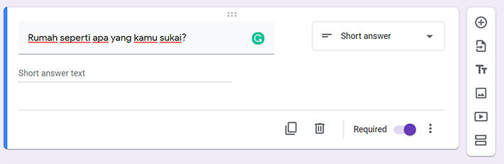 cara membuat google form - EKRUT