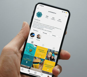 Cara membuat Instagram bisnis EKRUT