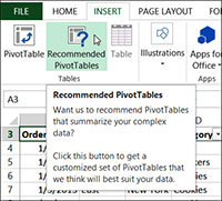 cara membuat pivot table - EKRUT