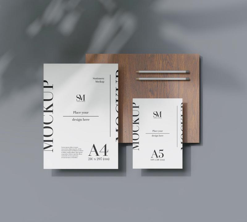 Mockup stationery