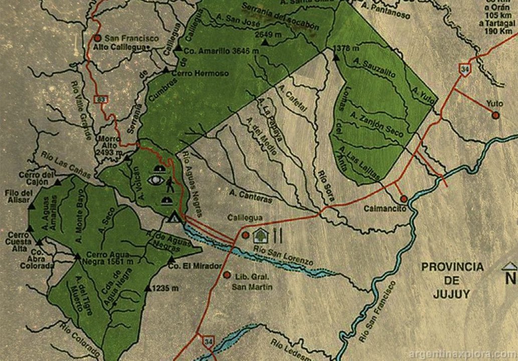Cuando se creó el Parque Nacional Calilegua se expulsó a los pobladores originarios.
