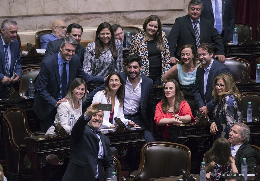 Las preguntas fueron del bloque del Federal Unidos por una Nueva Argentina (Foto de la jura de los nuevos diputados)