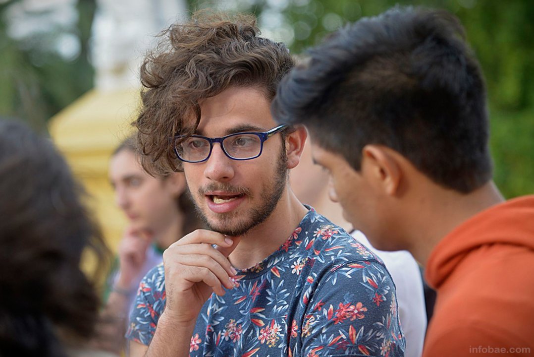 Eyal Weintraub forma parte de la agrupación Jóvenes por el Clima