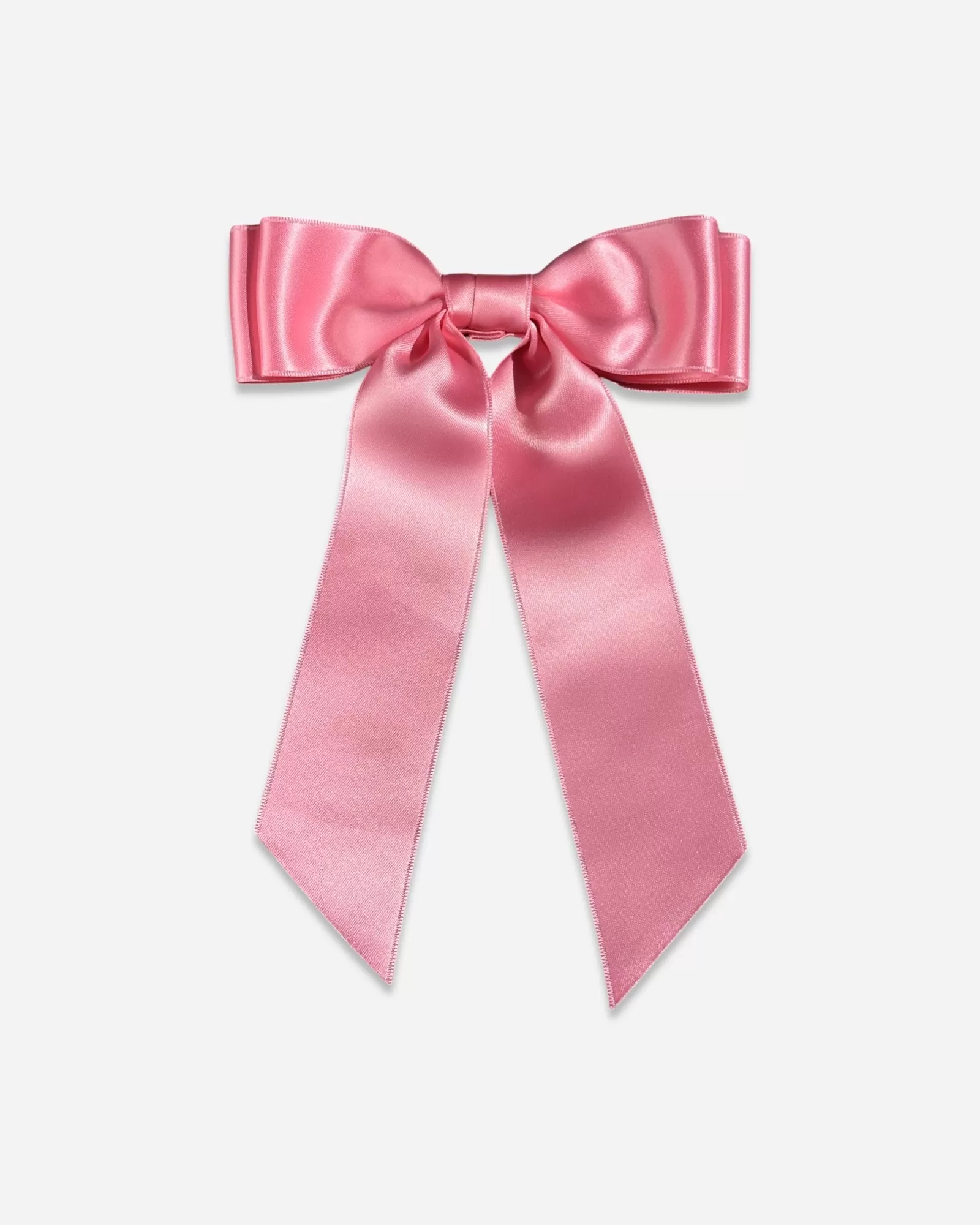 ELLA BOW BARRETTE - LIGHT PINK