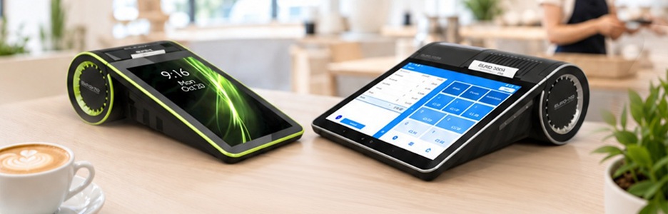 Android pokladny ELCOM EURO-70A a EURO-100A PRO.