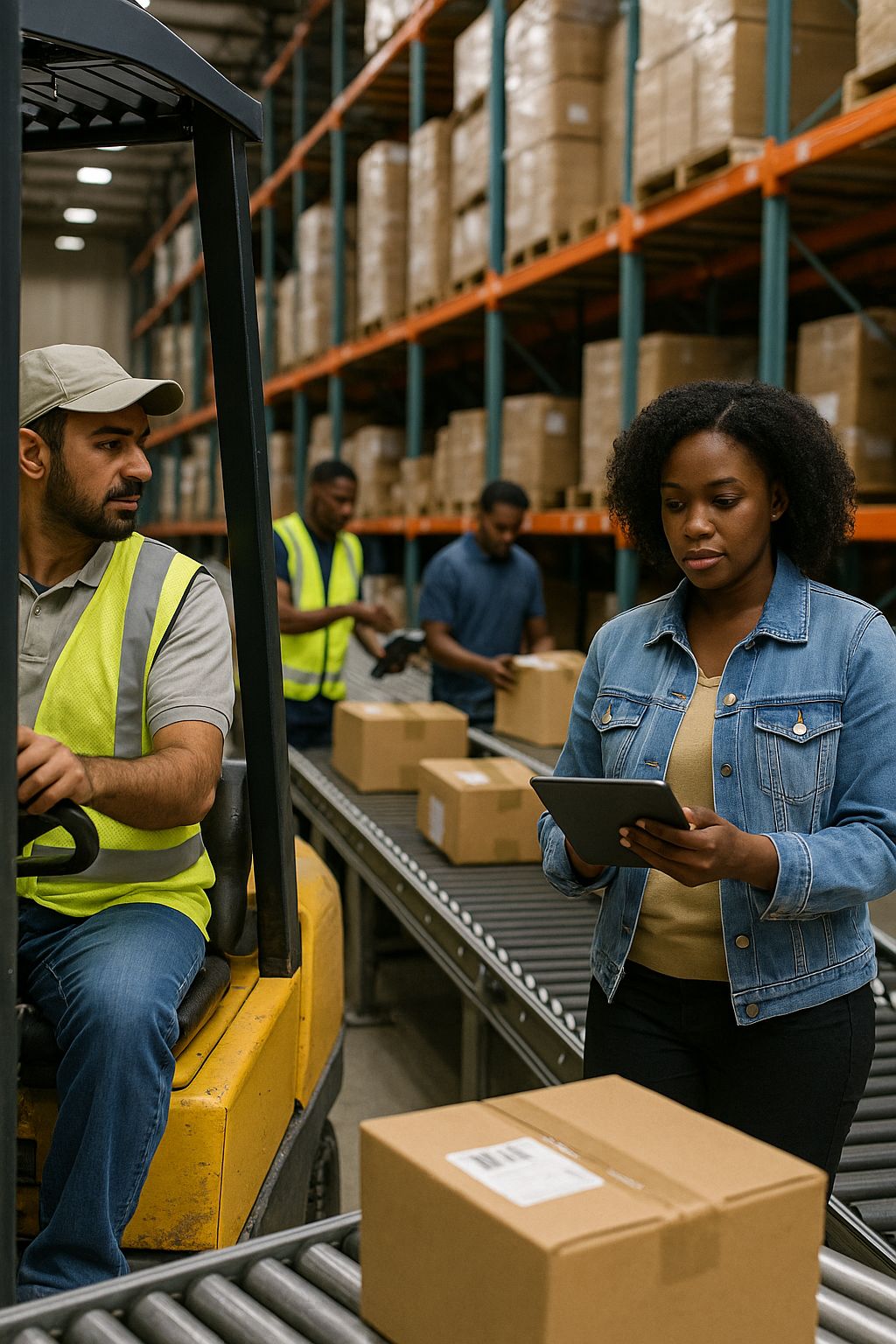Real-time dashboards and reporting example for apparel training