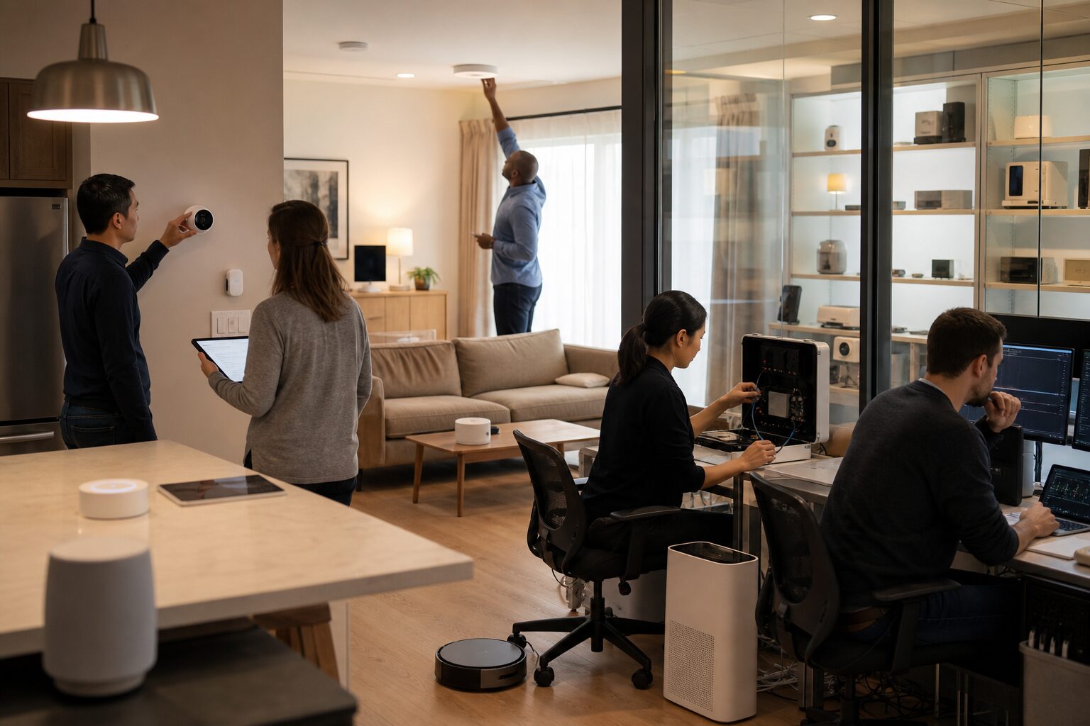Smart Home, IoT & Connected Appliances professional in Consumer Electronics environment